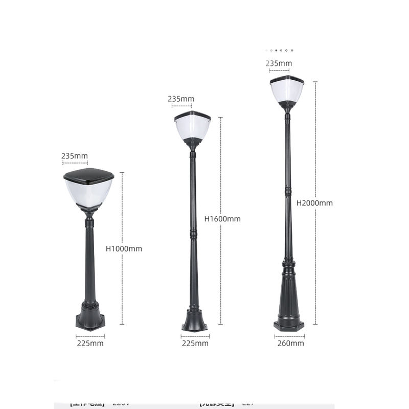 Maak Geleide Zonnestraatlantaarn5v Openlucht 5M Power System Motion Sensor waterdicht