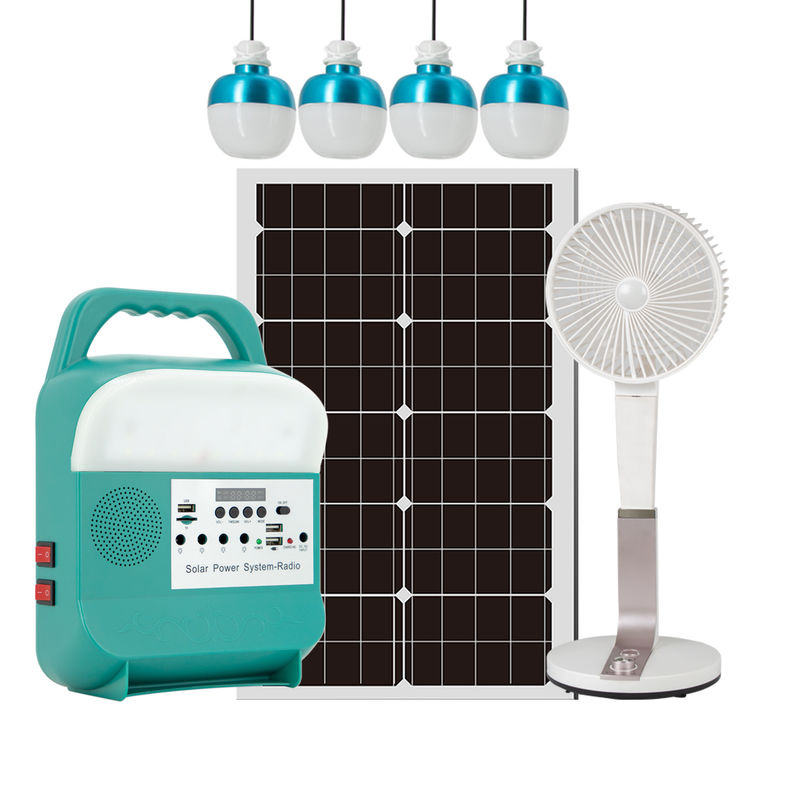 Mini Portable Solar Home Lighting-Energiesysteem Mp3 voor Openluchtaluminiumlegering