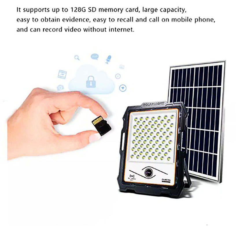 Hoge helderheid Ip65 Led Solar Flood Light Outdoor Waterdicht 200w 300w hoog lumen