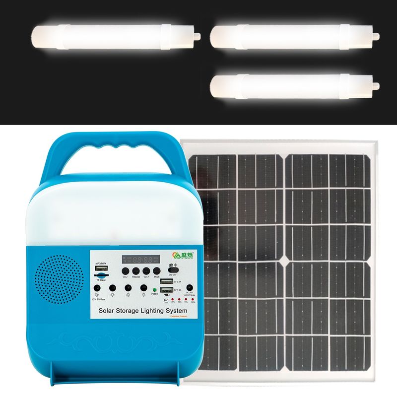 Sre-618-c de Noodsituatie van de het Systeemverlichting van de Zonnemachtsgenerator met de FMradio van de Muziekspreker