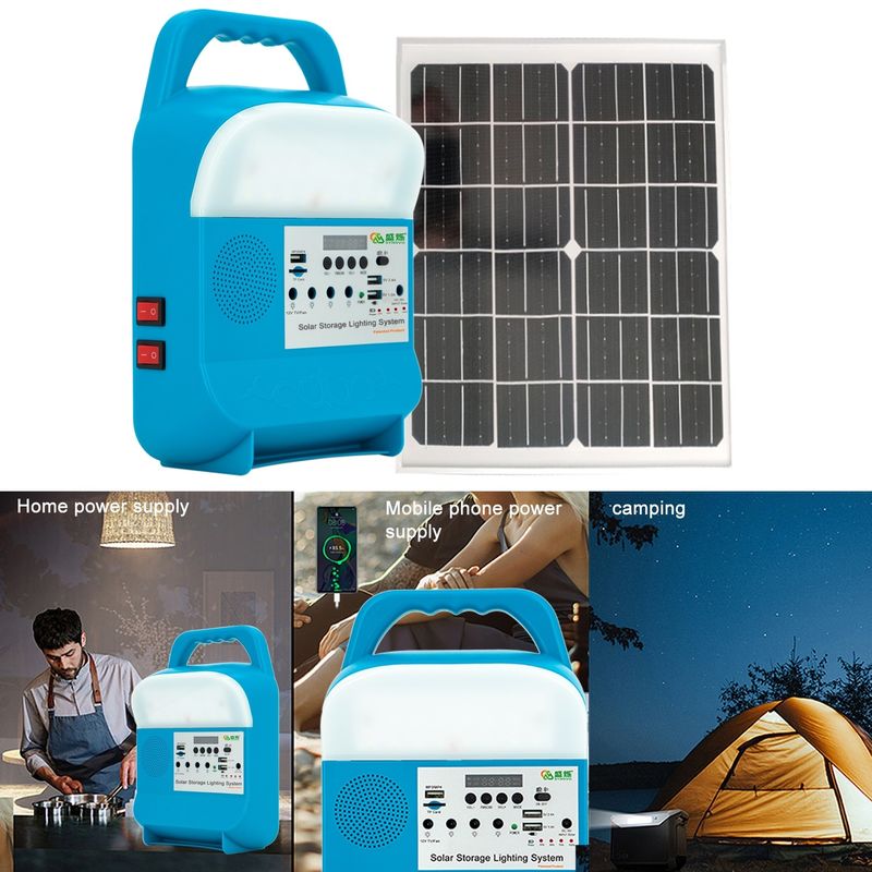 Draagbare het Zonnestelsel Lichte Convertors Gelijkstroom van de huisenergie/Ac Manier Mobiele het Laden Uitrustingen
