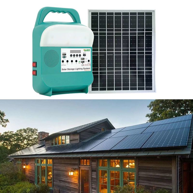 Veelvoudige Hoge van de Lichtenusb van de Helderheids Zonnemacht de Output type-C Snelle het Laden Tuin