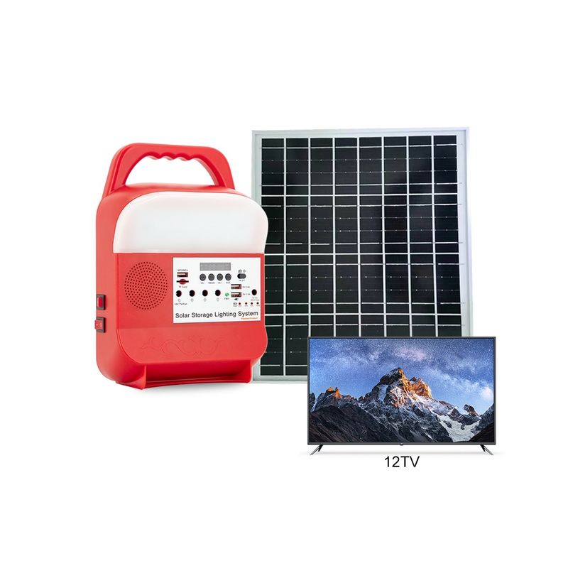 Kleine Navulbare Zonne het Kamperen Lichte Batterij Ladend het naar huis Geleide Comité van de Bolenergie Openlucht