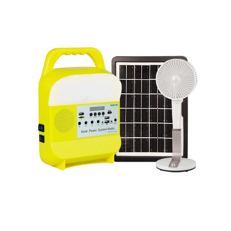 5W voltooi van Net Zonne Draagbare Geleide Verlichting voor Huisenergie het Produceren