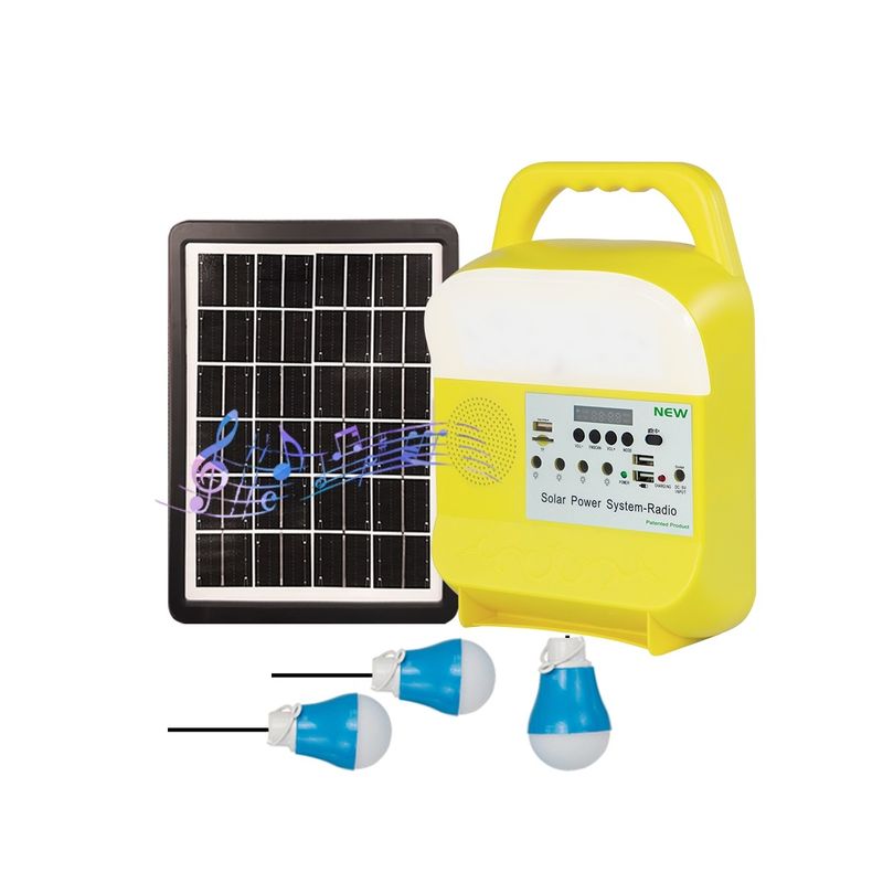 Sre-585 de Navulbare Generator van het de Verlichtingssysteem van de Zon Zonnemacht Draagbaar met Batterij