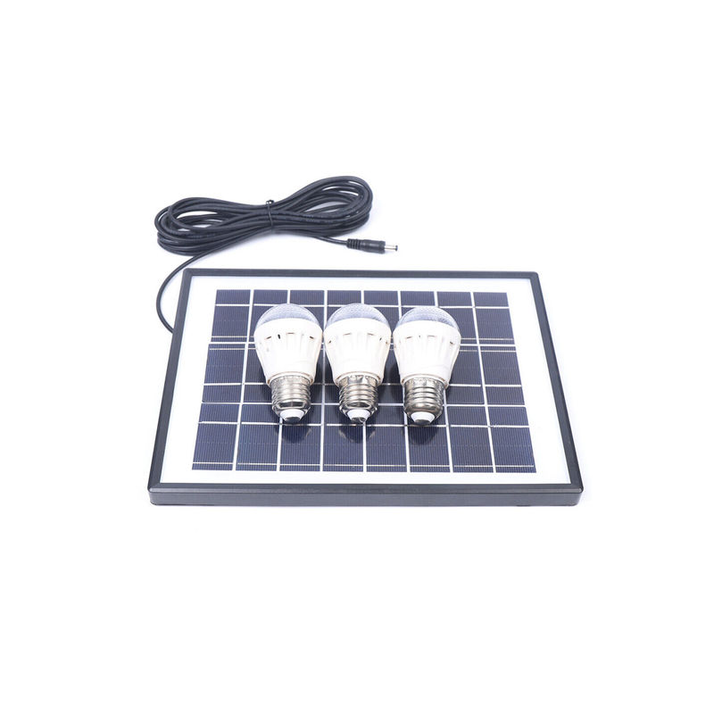 Zonne LEIDENE van het Verlichtingssysteem 12V Lichte 8“ Ventilatorzonnepaneel voor Huis Openlucht het Kamperen ZonnePlafondventilator met Zonnepaneel