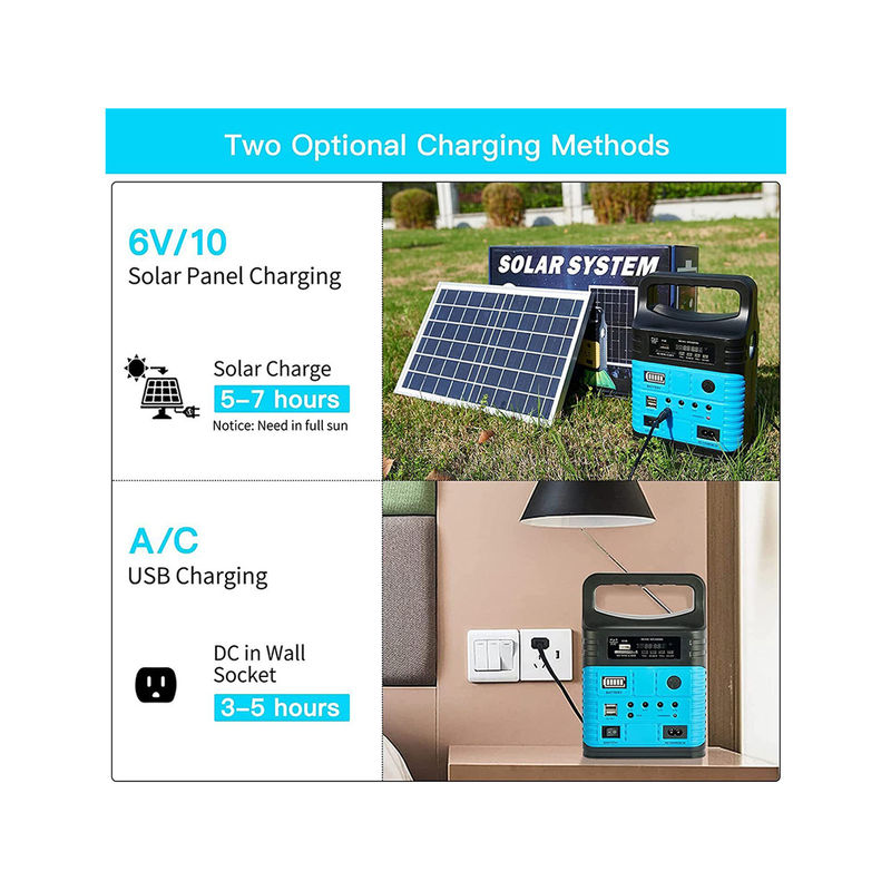 Mini Grid Off Grid Solar-de Energie van Verlichtingssystemen - de Batterij Zonnelamp Kit For Africa OEM/ODM van de besparingsverlichting