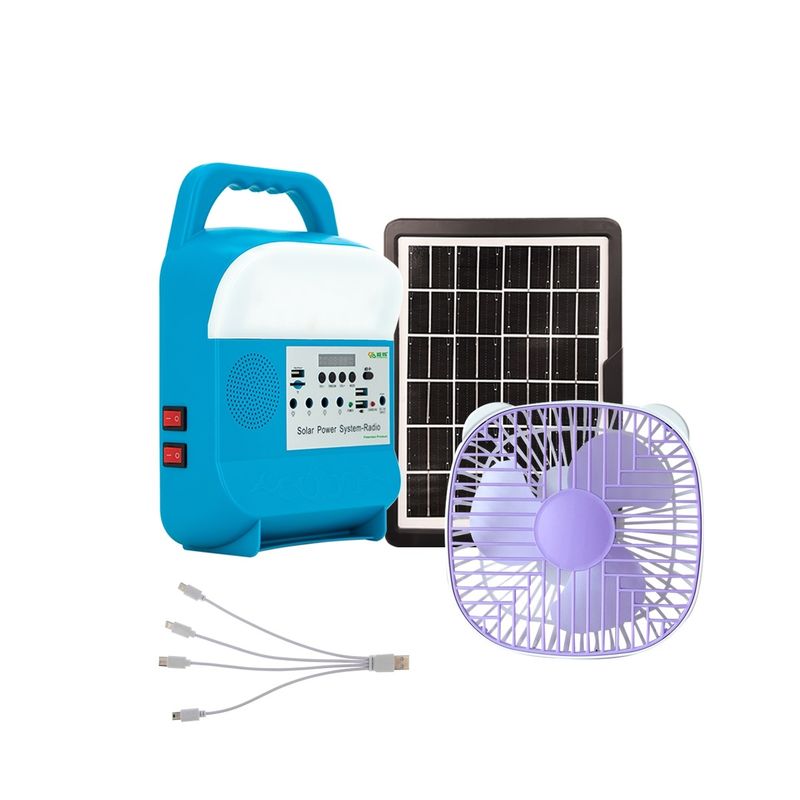 Vervaardig allen in Één het Controlemechanismehome using solar Geleid Openluchtlicht van de Ontwerpomschakelaar Lifepo4 Mppt met Ventilator