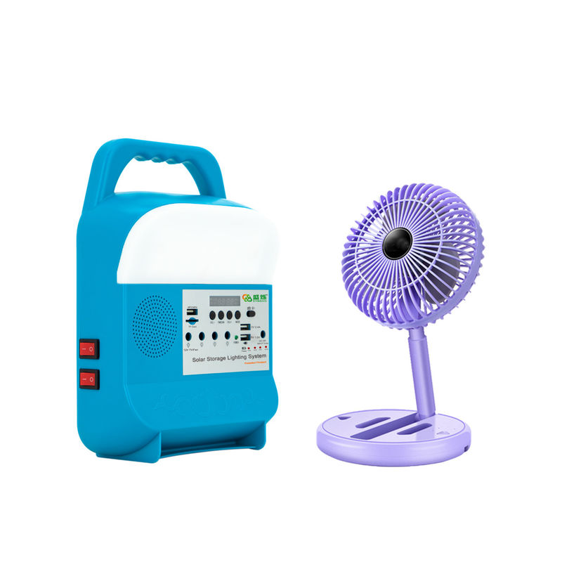 De Zonnegenerator van de lithiumbatterij voor het Kamperen Noodsituatiemacht voor TV met Ventilator