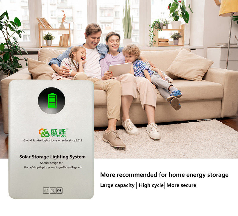 Lange levensduur van de batterij Draagbare zonne-energiegeneratoren 12V 12.5AH/12V 25AH 6-8 uur oplaadtijd