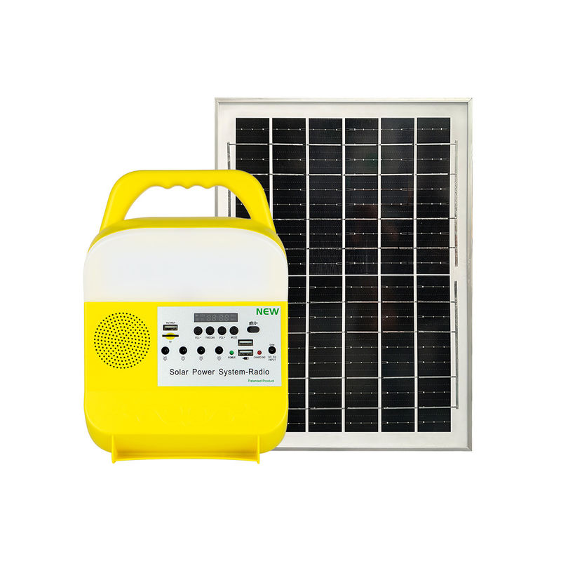 8000mah zonneGloeilampen5w/*3pcs LEIDENE 17.1*8*25cm sre-6820 Aangedreven Binnen