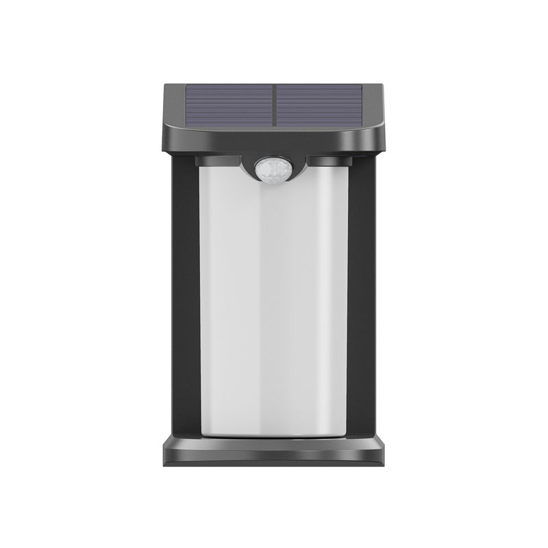 Solar Powered LED Wall Light Buitenbewegingssensor -5 - 50°C 80 Ra Buitenbeveiliging Led Bewegingssensor