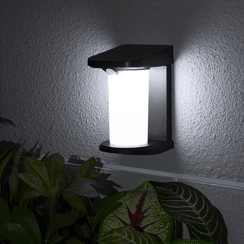 Zonne-energie LED wandlicht Buiten Bewegingssensor 80 CRI 45LM Waterdicht Bewegingssensor Beveiliging Zonne-energie