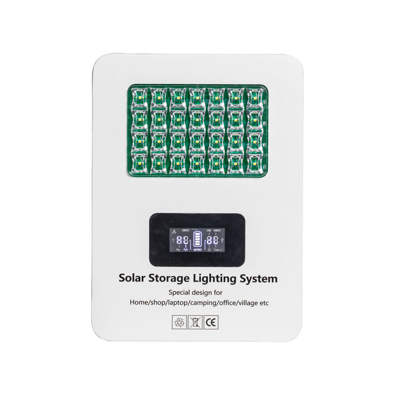 16V 12,5AH Draagbare zonne-energiegeneratoren Zonne-opslagverlichtingssysteem 22*30cm 180W/300W
