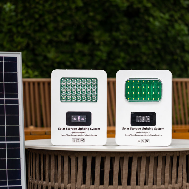 Wit draagbare zonne-energiesystemen met batterijcapaciteit 12V 12.5AH Zonne-energieproducten 2023 Nieuwe aankomsten