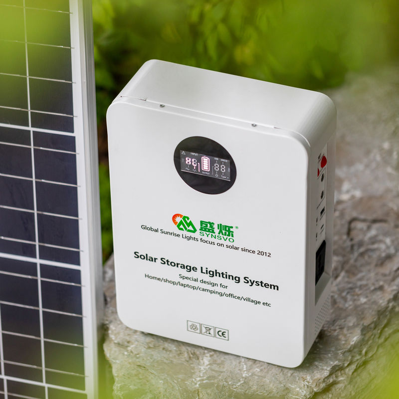 Draagbare zonne-generatoren met monokristallijn zonnepanelen zonne-generatoren om koelkast te draaien