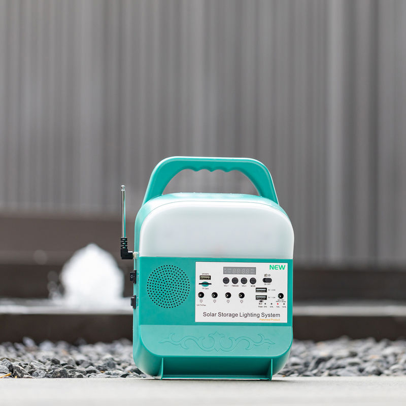 12.8V 10000mah Batterijcapaciteit Solar Home Lighting System Met IP Rating 65 Offgrid Solar Power System Home