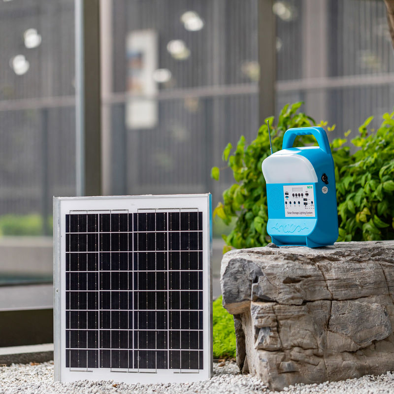 Solar Home Light System TV And Fan - Power Source Solar Efficient And Portable Lithium Ion Battery Pack Voor zonne-energie