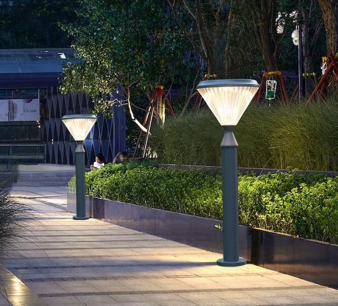 20ah villa3w Zonnetuin Lichten Geschilderd Matte Outdoor Landscape Gate Decoration