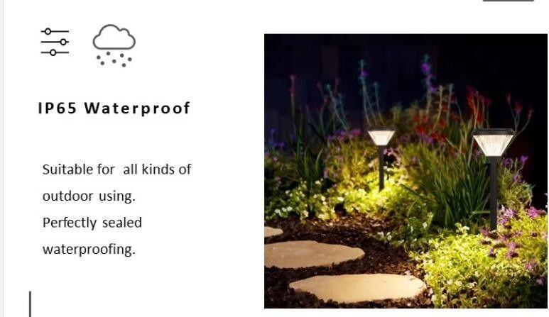 Zonne van de Omheiningspost lights outdoor van Deklichten Decoratieve de Verlichtingstuin