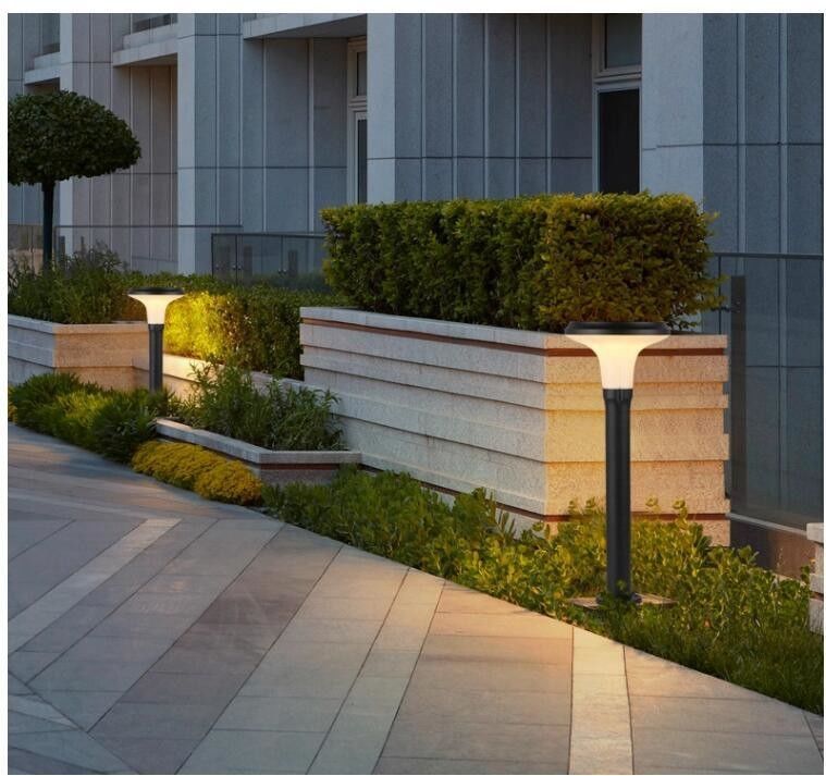 Solar Light Bulb Walkway Lighting Outdoor Solar Garden Waterproof Led Backyard Solar Lawn Garden Lights
