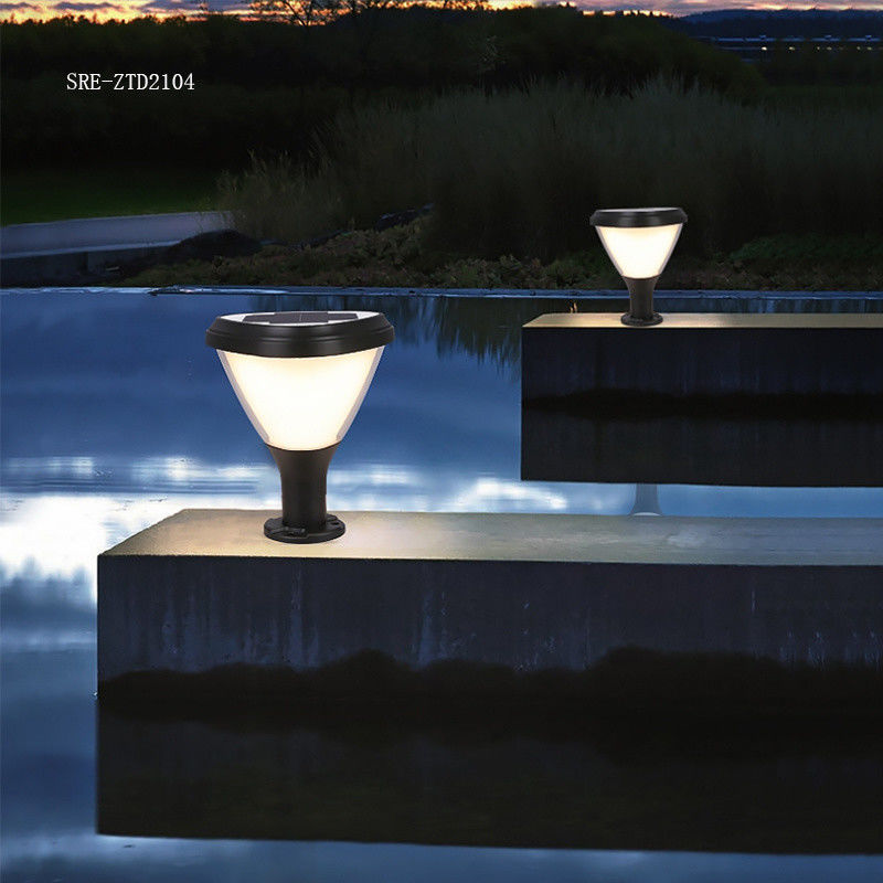 De zonne Lichte de Decoratie LEIDENE van de Tuin Lichte Waterdichte Pijler Pijlerlamp van Soalr