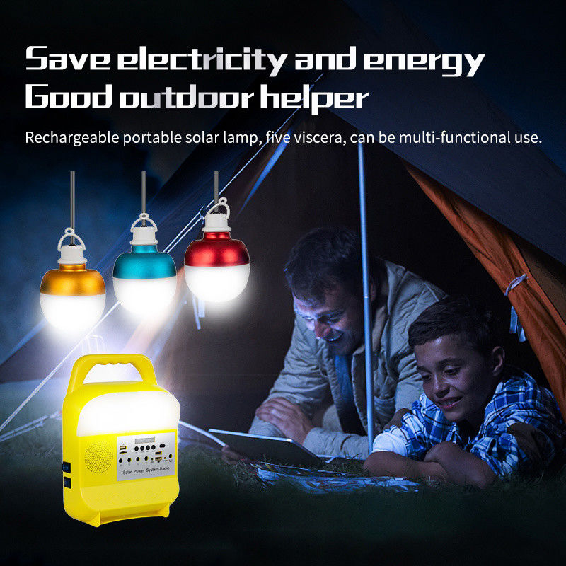 De zonnevoeding van de het Systeemnoodsituatie van de Huisverlichting/het Kamperen Voeding/Verre Gebieds Zonneverlichting met