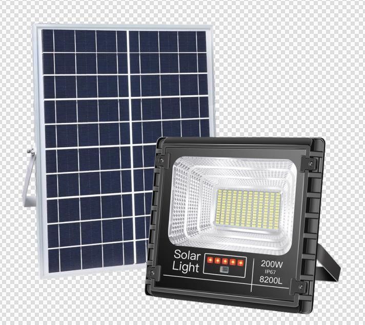 Van de LEIDENE Lichte die Bewegingssensor Tuin de Openlucht Zonnevloed met Slimme Lichte Controle wordt aangedreven