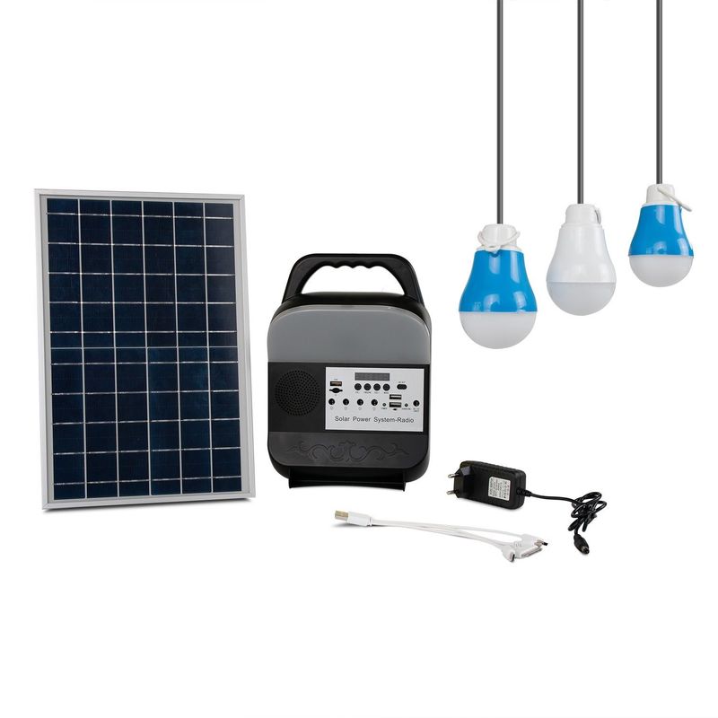Het Kleine Systeem die van de zonnemachtsgeneratie Openluchtsporten het Kamperen Berg Wandelingsafstandsbediening aansteken
