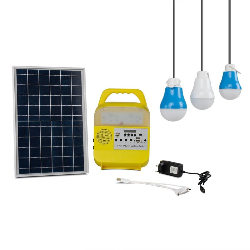 Het Kleine Systeem die van de zonnemachtsgeneratie Openluchtsporten het Kamperen Berg Wandelingsafstandsbediening aansteken
