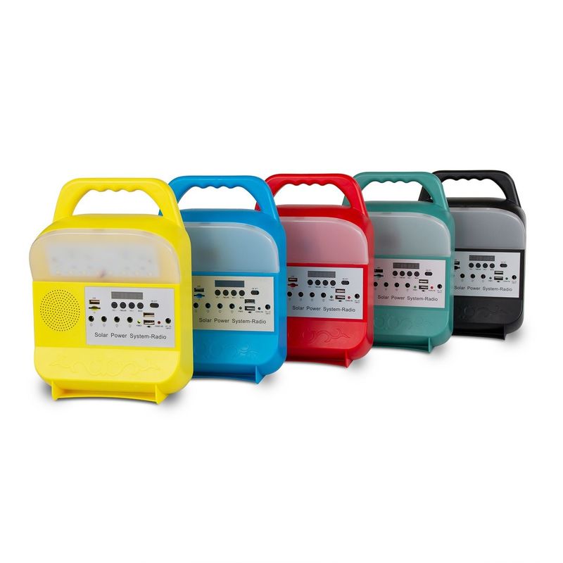 LEIDEN van 3W 12PCS SMD Kleine Zonneverlichtingssysteem Openlucht het Kamperen Mobiele Voeding