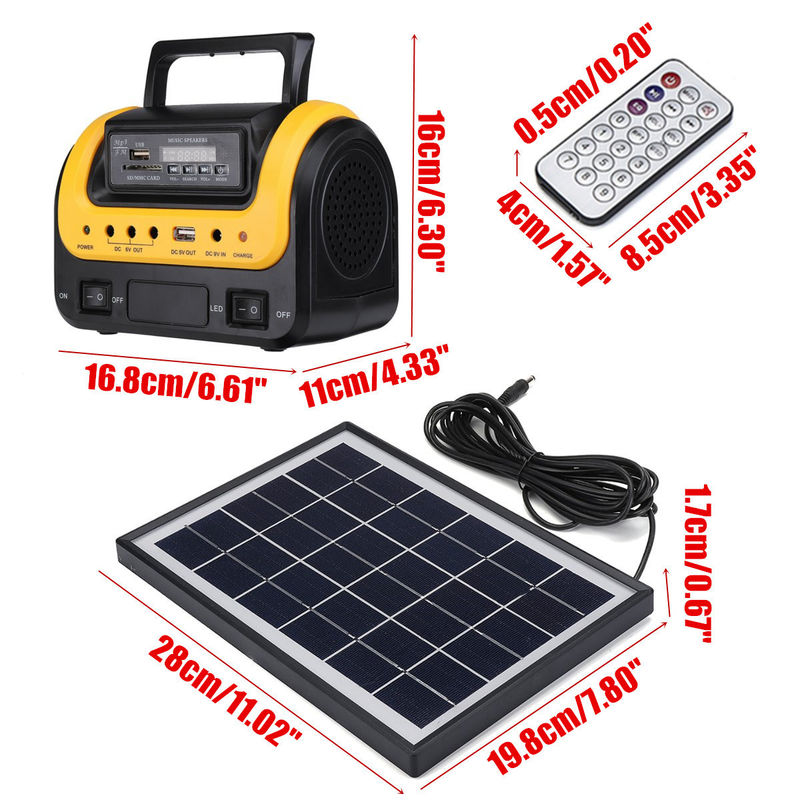 Originele Zonne het HuisKrachtcentrale van de Machtsoplossing, Nieuw Mini Solar Home System met Goedkope Zonnelichten