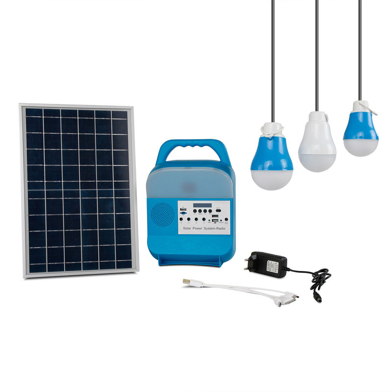 Zonne Draagbare Lichte AC van de drukknopcontrole Adapter Binnen5000k-6000k sre-585