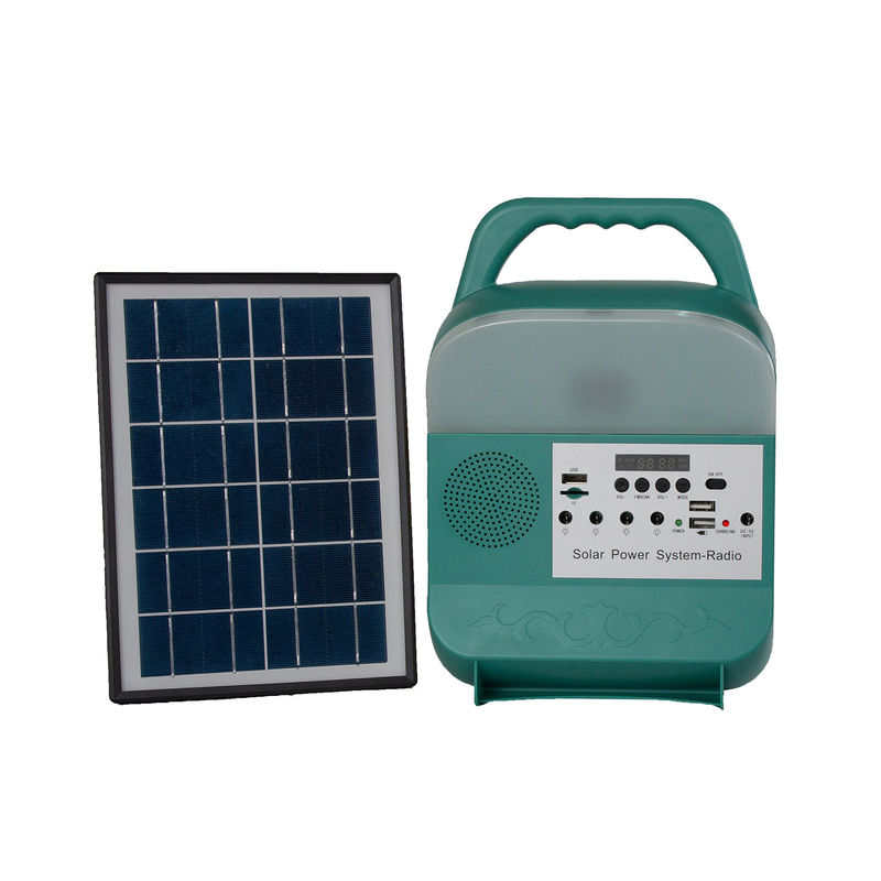6000mah zonne het Zonnepaneel LEIDENE van Tuin Lichte 5 Watts Lamp voor het Gebied van het Machtstekort