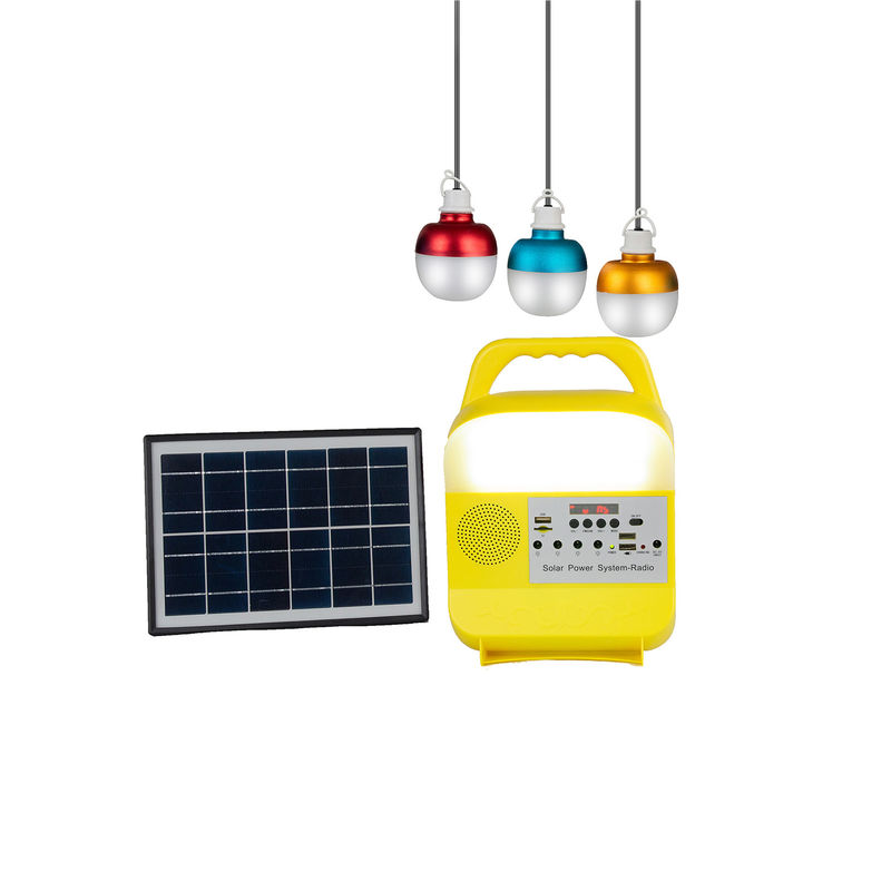 Zonne de Noodsituatielichten van 5W 6V 3PCS voor de Gebieden van het Machtstekort