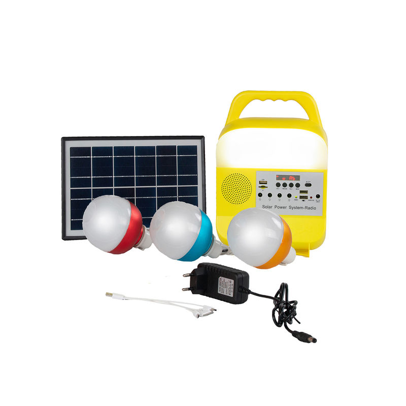 Zonne de Noodsituatielichten van 5W 6V 3PCS voor de Gebieden van het Machtstekort