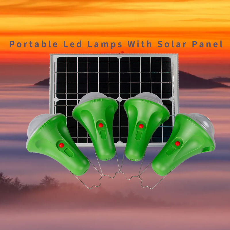 4*50PCS van LEIDEN het Systeem Zonne-energiekit solar led home lighting met Telefoon het Laden