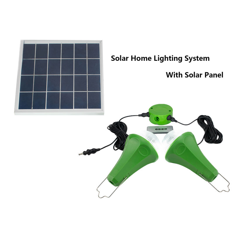 2pcs*3W draagbare Zonnebollen voor Huis Openlucht het Kamperen Verlichtingssysteem