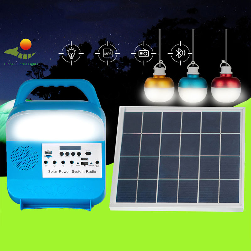 3PCS van de LEIDENE Systeem Bollen het Draagbare Zonne Openluchtverlichting voor Huislezing