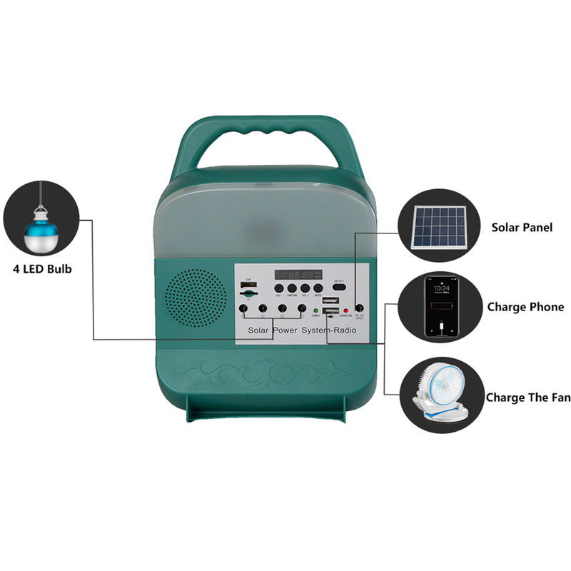 Off Grid Energy Power Bank Generator Kit Klein draagbaar zonne-energiesysteem voor thuis