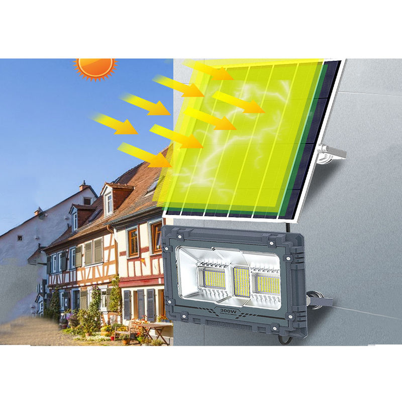 LEIDENE van de Synsvo Zonnemacht Schijnwerper van Net met 500W-Licht van het Sensor het Zonneaanplakbord