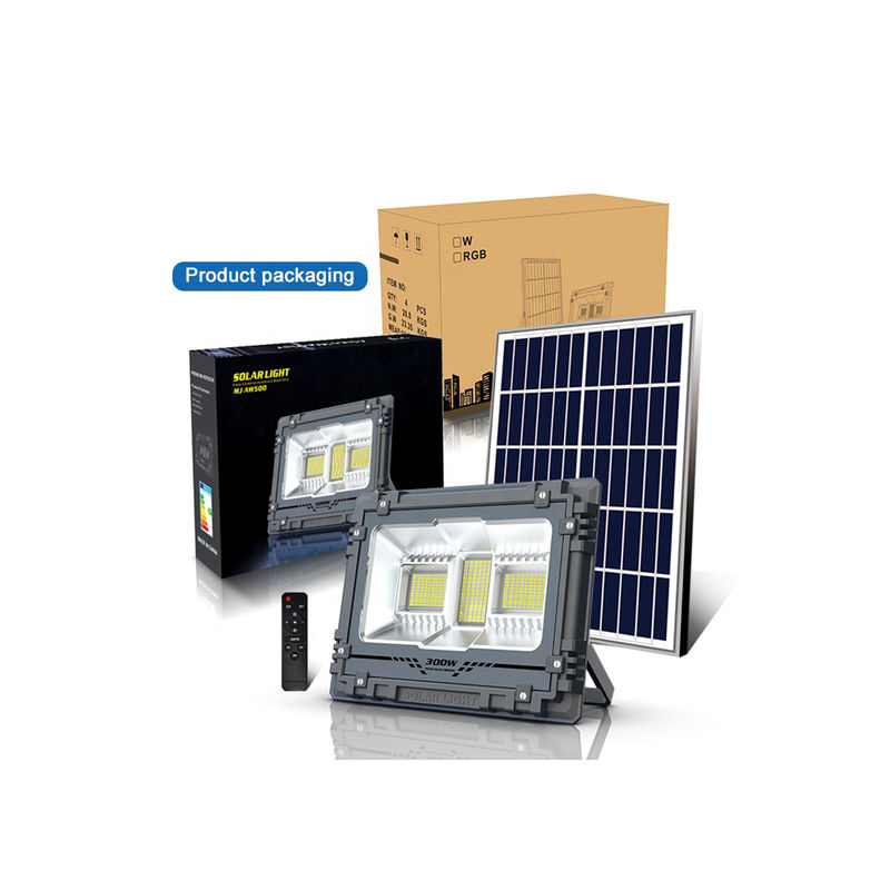 van de de Muurvloed van 300W 600W leidde de Zonne Lichte Openlucht de Sensor Waterdichte Tuin gelijkstroom 6V