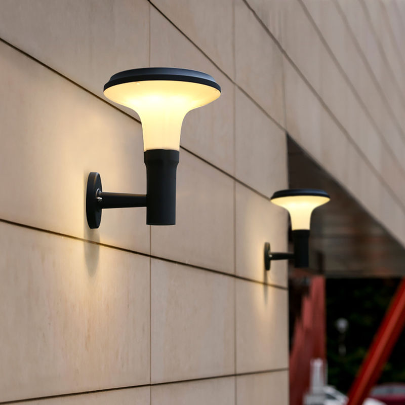 Waterdichte verandalamp Wandgemonteerde aluminium buitenwandlamp Kleine buitenlamp voor garagedeur