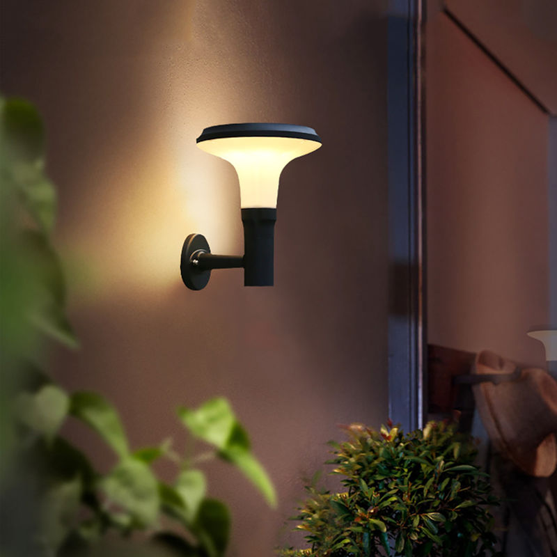 Waterdichte verandalamp Wandgemonteerde aluminium buitenwandlamp Kleine buitenlamp voor garagedeur