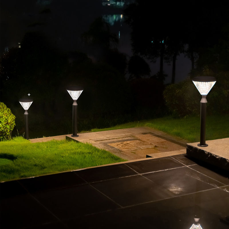 Van de de Tuin Lichte 50000H Postpijler van de aluminium Waterdichte 3.2V Zonnemuur de Wegdecoratie