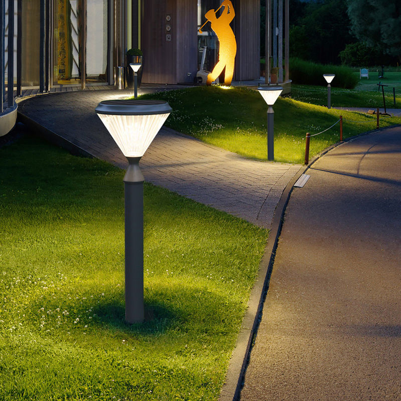 Van de de Tuin Lichte 50000H Postpijler van de aluminium Waterdichte 3.2V Zonnemuur de Wegdecoratie
