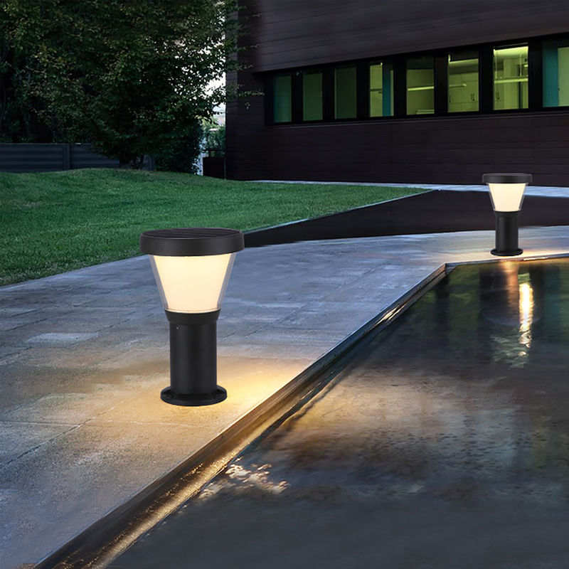 Mono Zonne Decoratief de Tuinlicht van Crystal Silicon 5V allen in Één Parklampen