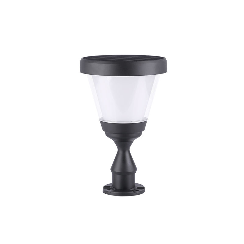 Het openlucht Zonne van de LEIDENE van Omheiningsmain gate pillar 3.2V Postdecor Lichtentuin