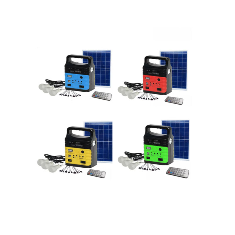 7500mah de draagbare FM Radiomp3 Mini Outdoor Camping van Kit With Built In van het Zonnemachtssysteem