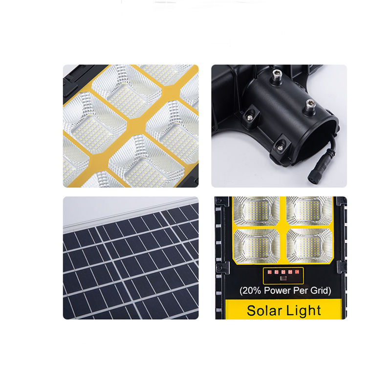 Van alle LEIDENE van de Wattagestraatlantaarn het IP66 Geïntegreerde Systeem Zonnepaneelenergie